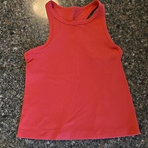 Lululemon Bright Pink Align Tank Waist Length Size 8